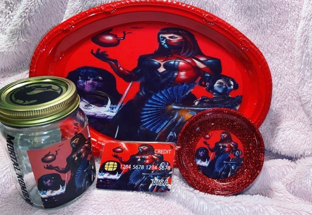 Custom Handmade Tray Sets & Accessories