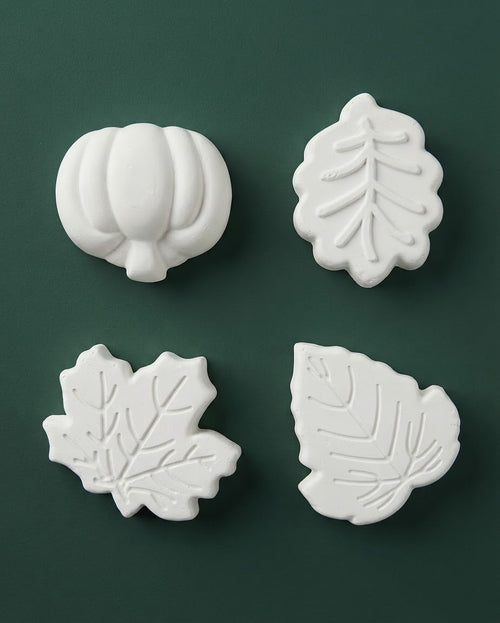 3-Piece Small Plaster Coloring Figures Set